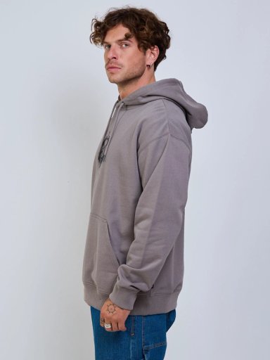 POLERON CANGURO NODER PULLOVER CAFE  HOMBRE VOLCOM - 5