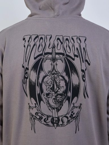 POLERON CANGURO NODER PULLOVER CAFE  HOMBRE VOLCOM - 7