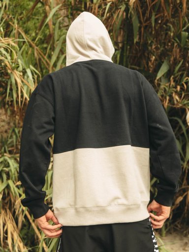 POLERON CANGURO BLOCK VLC NEGRO HOMBRE VOLCOM - 3