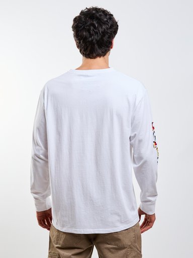POLERA ML DS-BUDZ BLANCO HOMBRE VOLCOM - 2