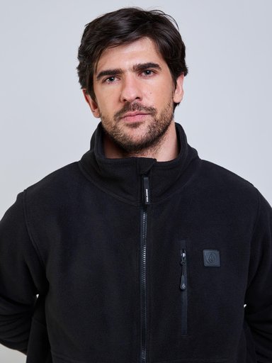 POLERON POLAR STORM STONE NEGRO HOMBRE VOLCOM - 3