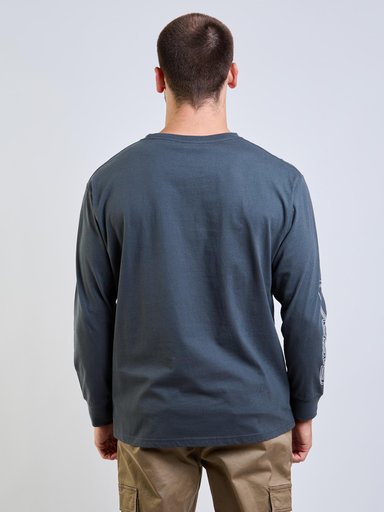 POLERA ML SPEED R GRIS HOMBRE RUSTY - 2