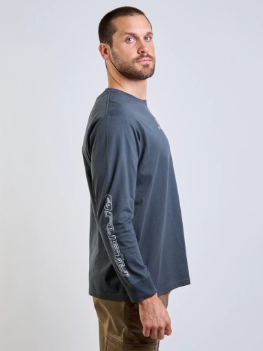 POLERA ML SPEED R GRIS HOMBRE RUSTY - 3