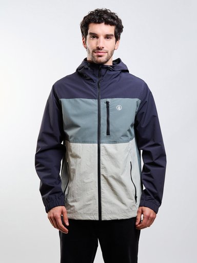 CORTAVIENTO RIPMARK VERDE HOMBRE VOLCOM - 1
