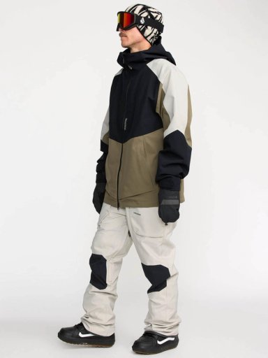 PARKA SNOW BRIGHTON VERDE HOMBRE VOLCOM - 4