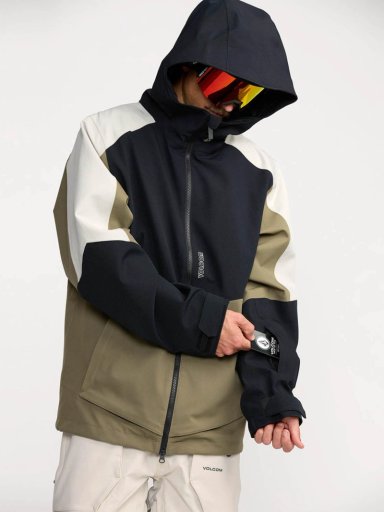 PARKA SNOW BRIGHTON VERDE HOMBRE VOLCOM - 8