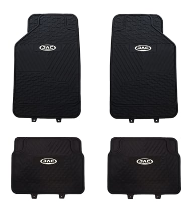PISOS DE GOMA MARCA JAC PARA VEHICULOS 4 PIEZAS - 1