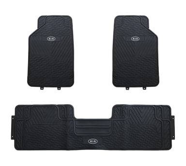 PISOS DE GOMA 3 PIEZAS KIA - 1