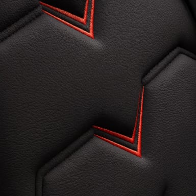 FUNDAS CUBRE ASIENTO AUTO PREMIUM LUXURY NEGRO ROJO - 5