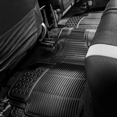 PISO GOMA LARGO TRASERO CAMELLO VEHICULOS NEGRO - 9