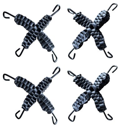 PACK 4 PULPO TENSOR CADENAS PARA NIEVE 4 PUNTAS - 1
