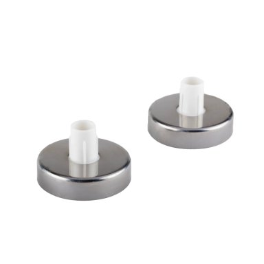SET DE BARRAS ANGULARES CROMADAS 19 MM PARA DUCHA 75 X 175 CMS - 2
