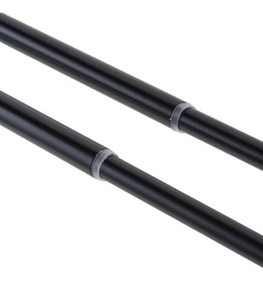 SET BARRAS PARA CORTINA DOBLE 13/16 MM EXTENSIBLE 70-120 CM NEGRO ORB NIDO - 3