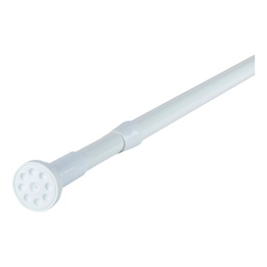 BARRA EXTENSIBLE PARA DUCHAS 140 A 260 CM PLASTIFICADO 25 MM - 1