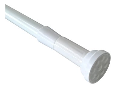 BARRA EXTENSIBLE PARA DUCHAS 140 A 260 CM PLASTIFICADO 25 MM - 3