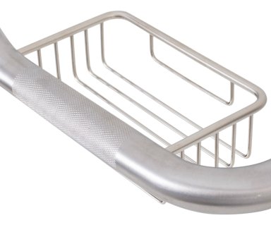BARRA METALHSA SEGURIDAD INOXIDABLE CON TAPA Y JABONERA 40 CM - 6