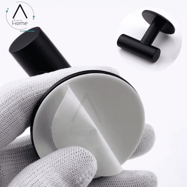 SET DE BAÑO INOXIDABLE NEGRO 5 PIEZAS - 3