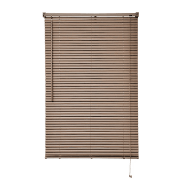 PERSIANA VENECIANA PVC 25MM 120X165 CM MANUAL CAPUCCINO AURA - 1