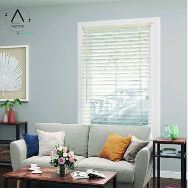 PERSIANA VENECIANA PVC 25MM 160X165 CM MANUAL MARFIL - 7