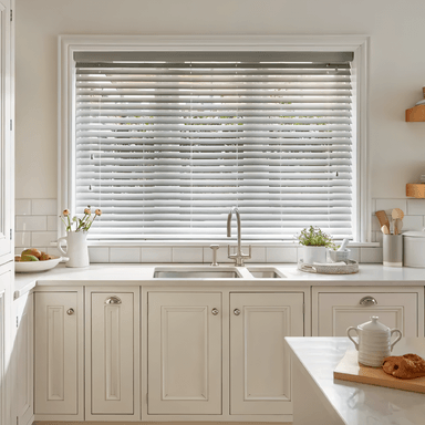 PERSIANA VENECIANA PVC 25MM 200X165 CM MANUAL GRIS CENIZA - 7
