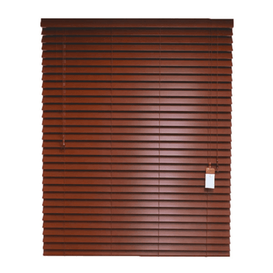 PERSIANA IMITACION MADERA 50 MM 150X165 CM CEREZO TEXTURADO AURA - 1