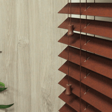 PERSIANA IMITACION MADERA 50 MM 150X165 CM CEREZO TEXTURADO AURA - 4