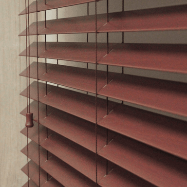 PERSIANA IMITACION MADERA 50 MM 150X165 CM CEREZO TEXTURADO AURA - 5