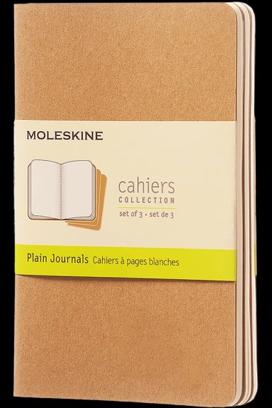 MOLESKINE LIBRETAS CAHIER. SET DE 3 / BOLSILLO / LISA - 4