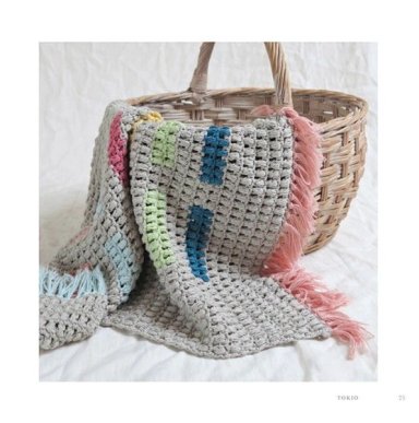 LIBRO MANTAS CON FRANJAS DE GANCHILLO (CROCHET) - HAAFNER LINSSEN - 3