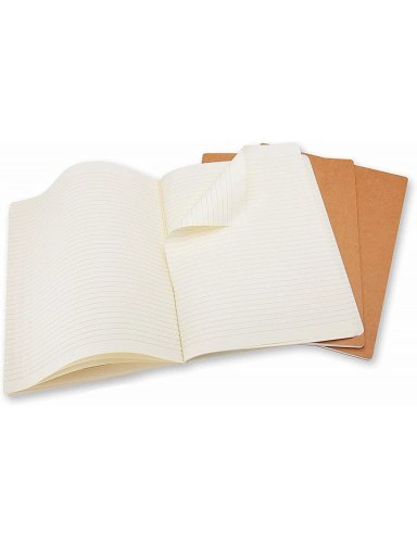 LIBRETAS CAHIER. SET DE 3 - T. BLANDA - POCKET - DE RAYAS - 2