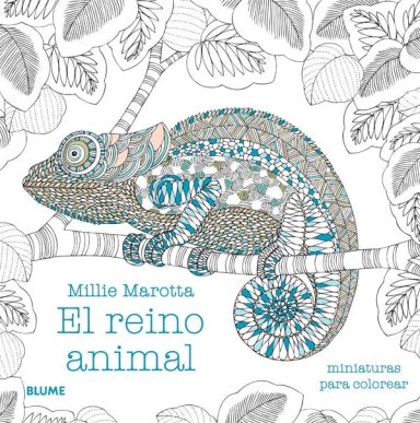 LIBRO MINIATURAS PARA COLOREAR - REINO ANIMAL - MILLIE MAROTTA - 5