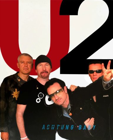 U2. ACHTUNG BABY DE EDITORIAL BOLDLETTERS - 3