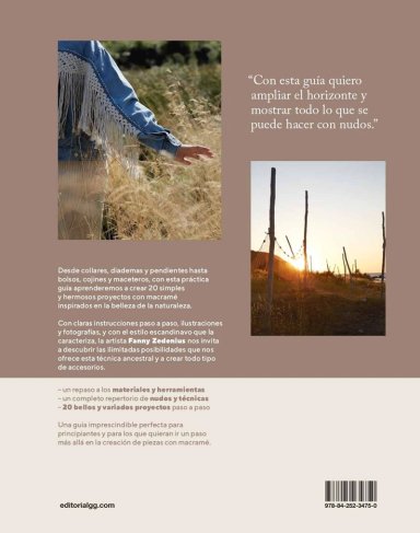 LIBRO MACRAMÉ: ACCESORIOS - FANNY ZEDENIUS - 4