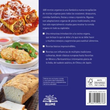 LIBRO 500 RECETAS VEGANAS - DEBORAH GRAY - 6