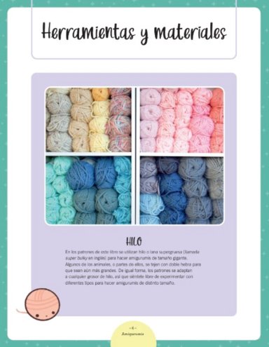 LIBRO AMIGURUMIS. APRENDE A TEJER A CROCHET. 12 ANIMALES - LAUREN BERGSTROM - 4
