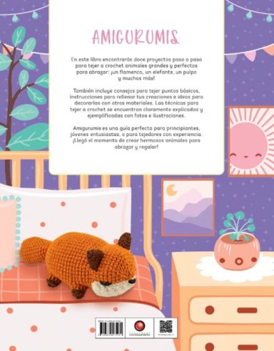 LIBRO AMIGURUMIS. APRENDE A TEJER A CROCHET. 12 ANIMALES - LAUREN BERGSTROM - 6
