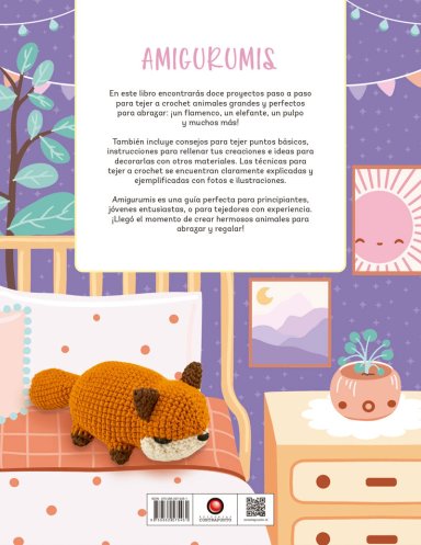 LIBRO AMIGURUMIS. APRENDE A TEJER A CROCHET. 12 ANIMALES - LAUREN BERGSTROM - 8