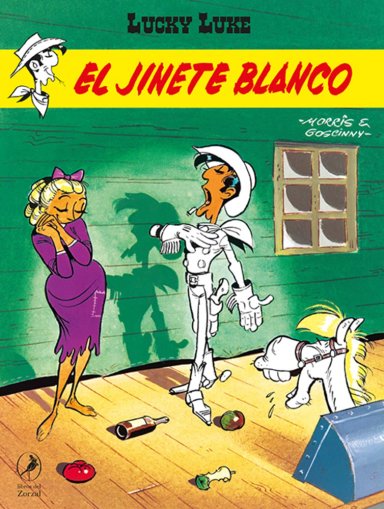 LIBRO EL JINETE BLANCO. LUCKY LUKE 35 - RENÉ GOSCINNY- MORRIS - 1