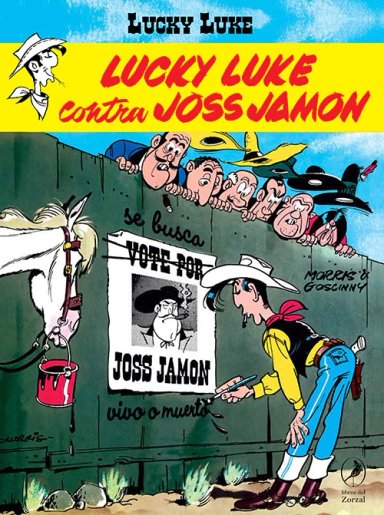 LIBRO LUCKY LUKE CONTRA JOSS JAMON. LUCKY LUKE 02 - RENÉ GOSCINNY- MORRIS - 5