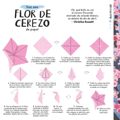 ORIGAMI DE FLORES - 5