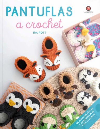 PANTUFLAS A CROCHET. PANTUFLAS DE ANIMALES - 1
