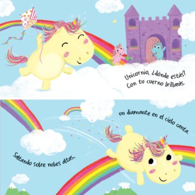 LIBRO INFANTIL BUENAS NOCHES, UNICORNIO JEFFREY BURTON - 2