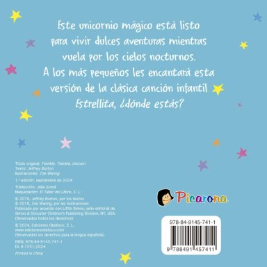 LIBRO INFANTIL BUENAS NOCHES, UNICORNIO JEFFREY BURTON - 3