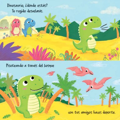 LIBRO INFANTIL BUENAS NOCHES, DINOSAURIOS JEFFREY BURTON - 2