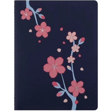 LIBRETA MOLESKINE CAHIER SAKURA - TAPA BLANDA - XL - RAYAS - 1