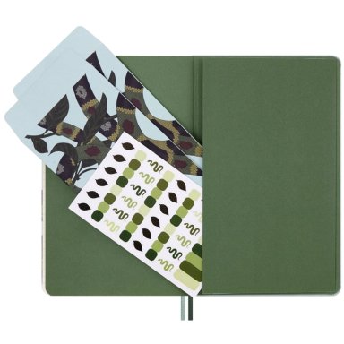 CUADERNO MOLESKINE SERPIENTE - TAPA DURA - LARGE - DE RAYAS - 4