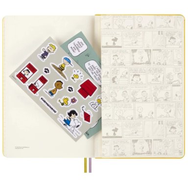 CUADERNO PEANUTS PATTY - TAPA DURA - LARGE - DE RAYAS - 3