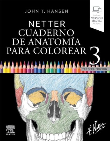 NETTER. CUADERNO DE ANATOMIA PARA COLOREAR 3ED. - 3