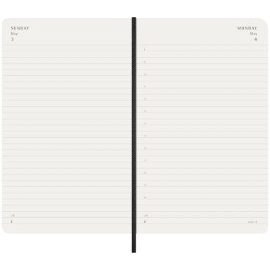AGENDA MOLESKINE 2026 - DIARIA - TAPA DURA - LARGE - NEGRO - 2