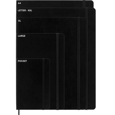 AGENDA MOLESKINE 2026 - DIARIA - TAPA DURA - LARGE - NEGRO - 4